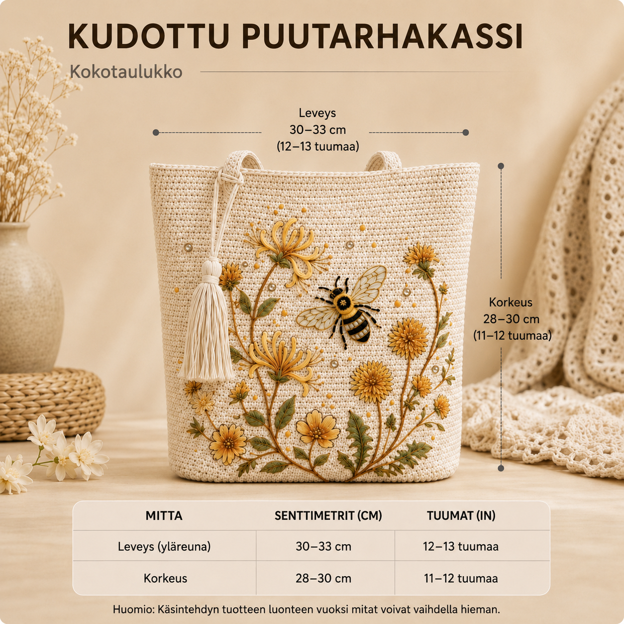 BeeMe™ – Kesälaukku