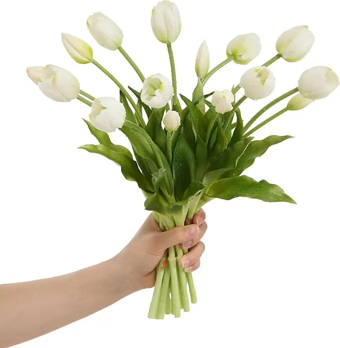 Everbloom Tulppaanit – Real Touch Aidonnäköiset tekotulppaanit realistisella tekstuurilla