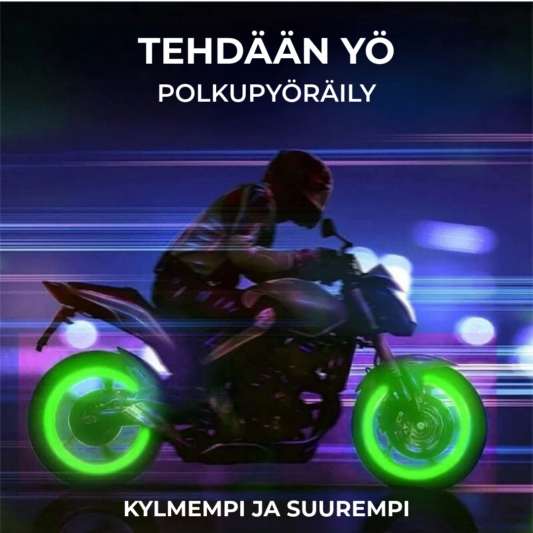 Valoiset venttiilikannet yöajajille