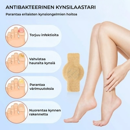 FungalPatch - Antibakteerinen Sieniä Torjuva Laastari ja Kynsienhoitopakkaus