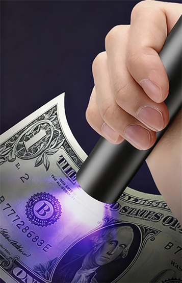 UV-lamppu hedelmien ja vihannesten testaamiseen