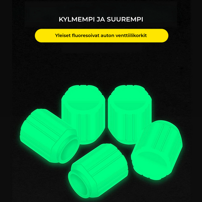 Valoiset venttiilikannet yöajajille