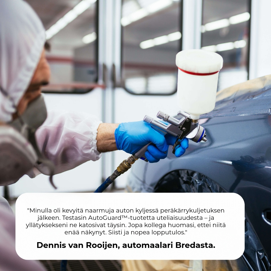 AutoGuard™ | Tee autostasi jälleen naarmuton vain muutamassa minuutissa – ilman kalliita korjauksia korjaamolla!
