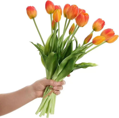 Everbloom Tulppaanit – Real Touch Aidonnäköiset tekotulppaanit realistisella tekstuurilla
