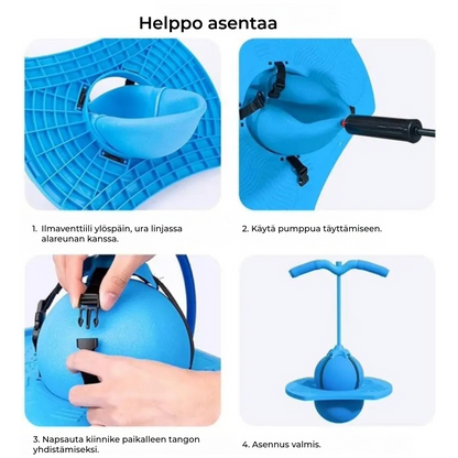 BounceBuddy – Tasapainopallo leikkiin ja liikkumiseen
