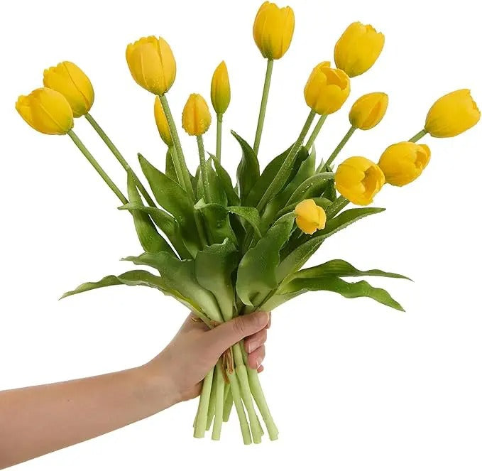 Everbloom Tulppaanit – Real Touch Aidonnäköiset tekotulppaanit realistisella tekstuurilla