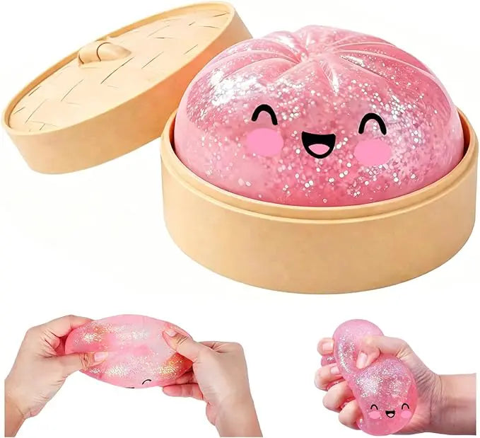 Glitter Dumpling Squishy – tämän hetken suloisin stressipallo
