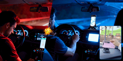Autopuhelinteline 360° kääntyvällä toiminnolla