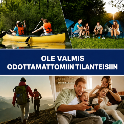 Ensiapupakkaus koko perheelle