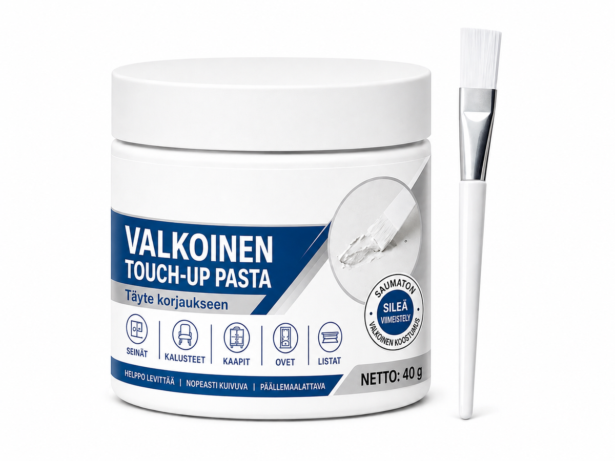 Korjauspasta valkoisille huonekaluille