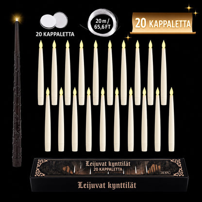 Leijuvat kynttilät