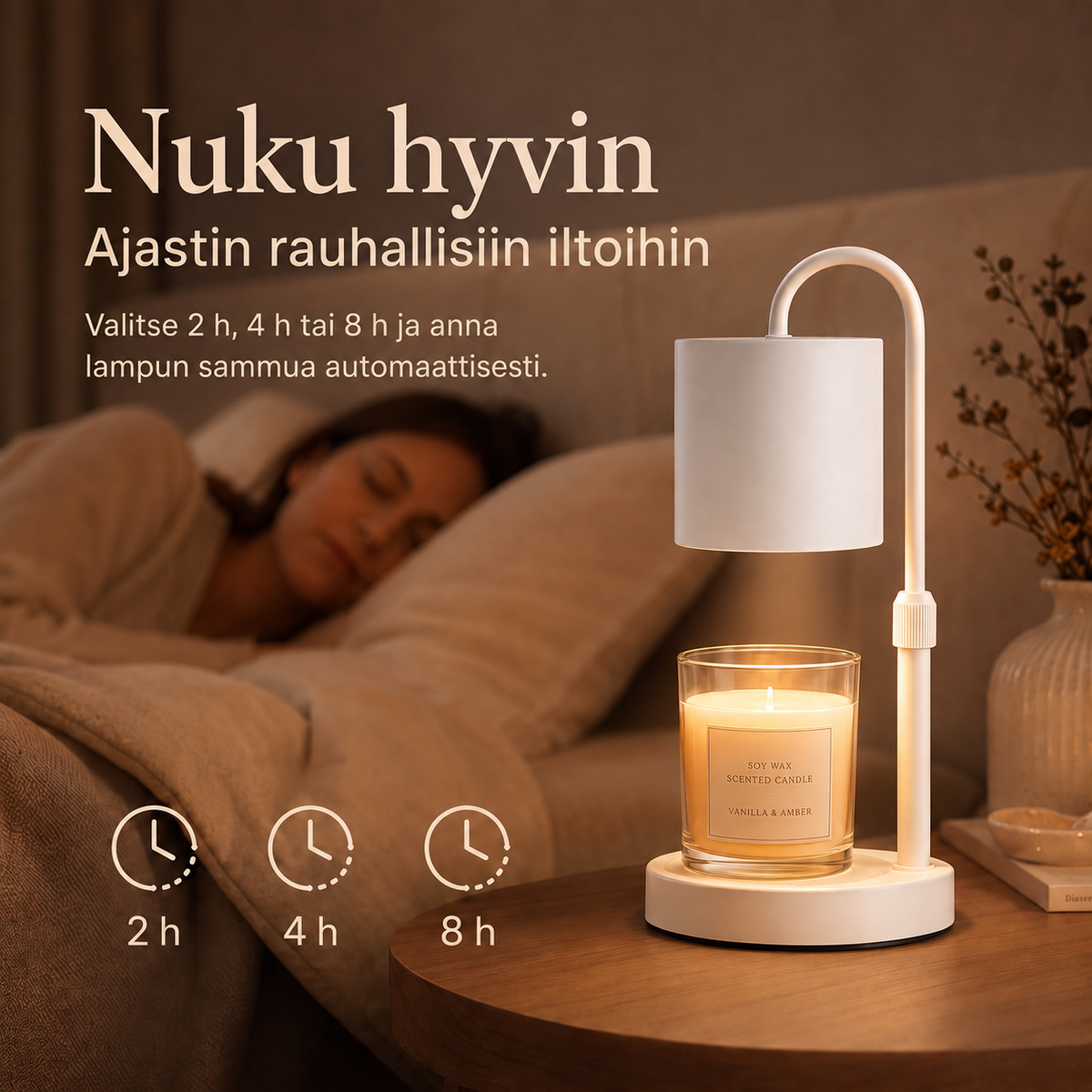 Kynttilänlämmitinlamppu – tuoksua ja tunnelmaa ilman avotulta