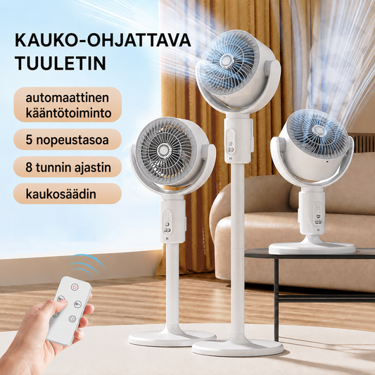 Moottoroitu jalustatuuletin