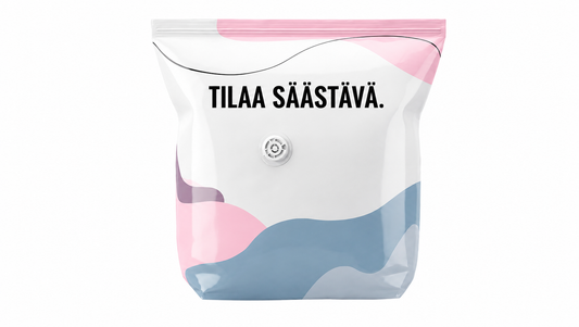 3D-tyhjiösäilytyspussit ilman pumppua