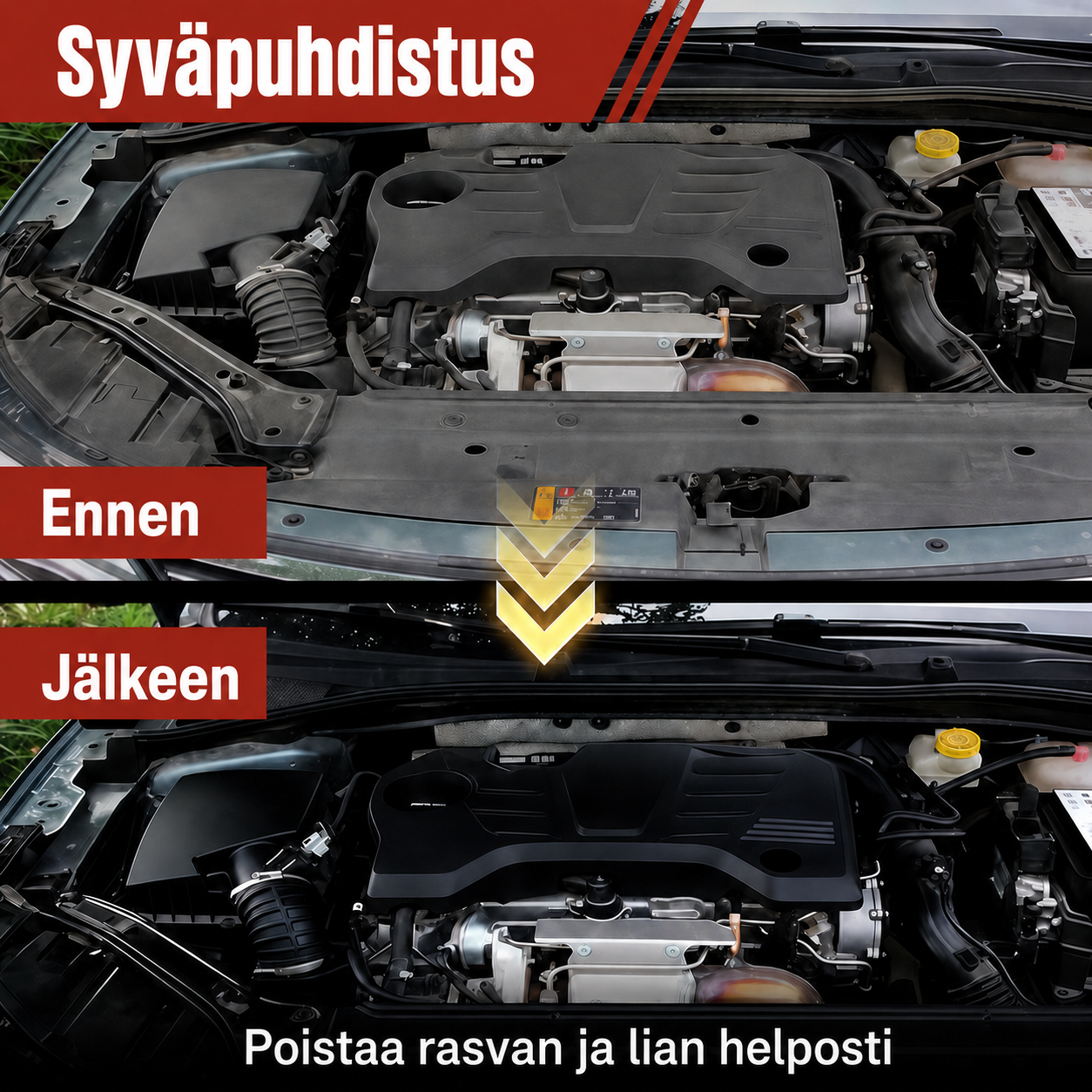 Moottorin puhdistussuihke