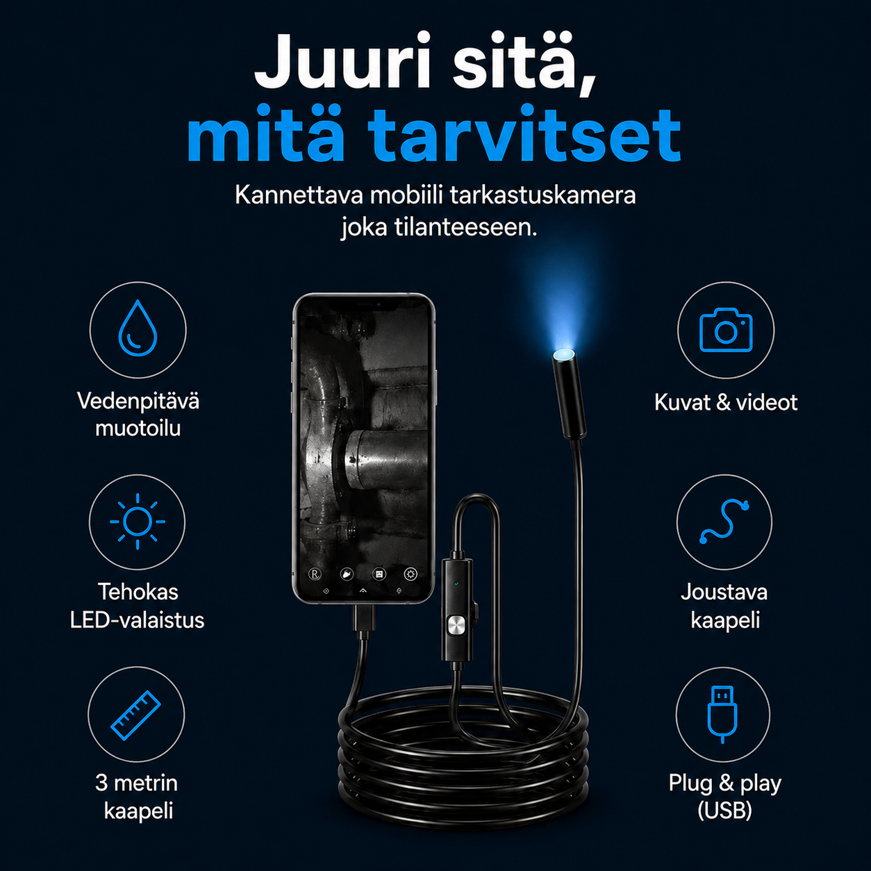 ClearBeam™ – Näe se, mitä et normaalisti koskaan näe