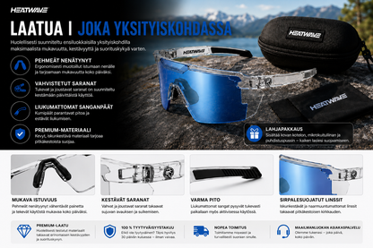 Aurinkolasit mukautuvilla linsseillä