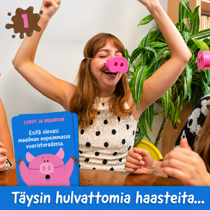 Pigsniff – Peli, jossa nauraminen on kielletty