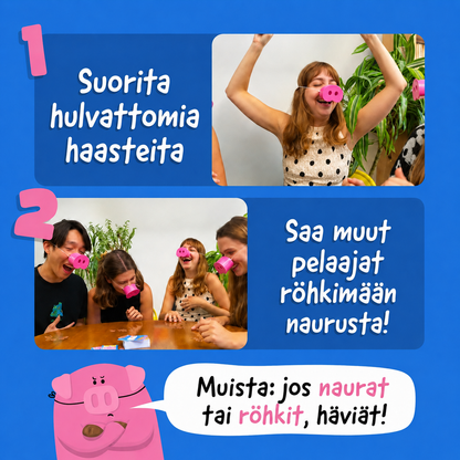 Pigsniff – Peli, jossa nauraminen on kielletty