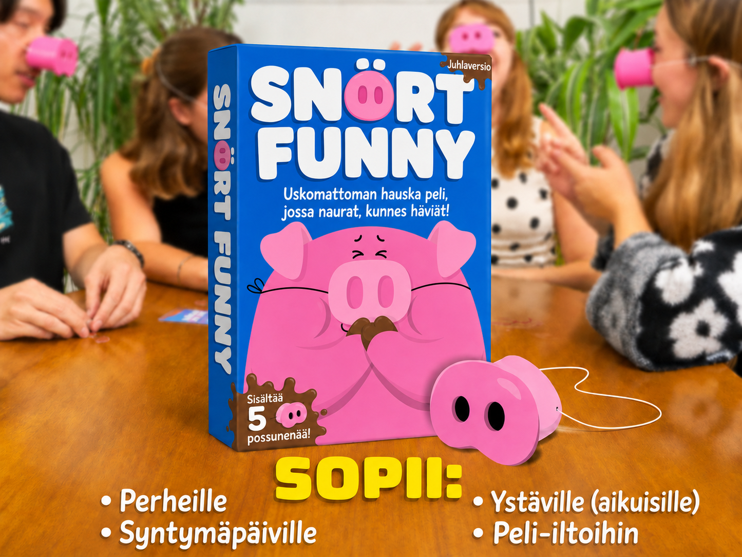 Pigsniff – Peli, jossa nauraminen on kielletty