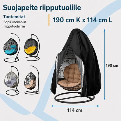 Vedenpitävä suojapeite munatuolille
