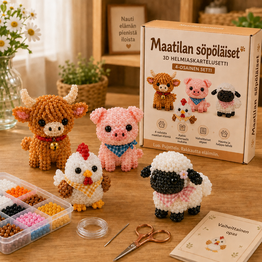Helmet ja askartelu: Eläinystävät