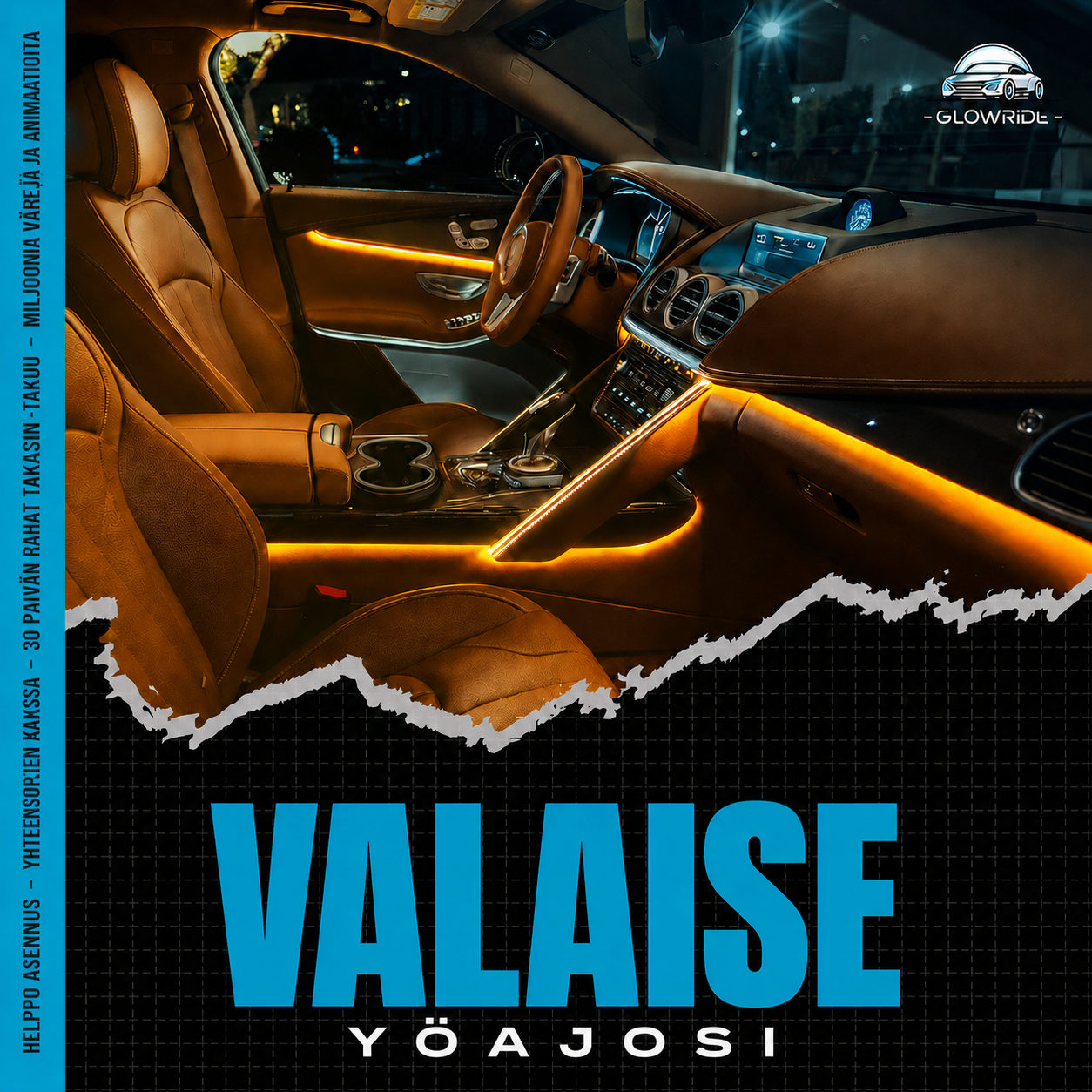 Glowride LED-Valot