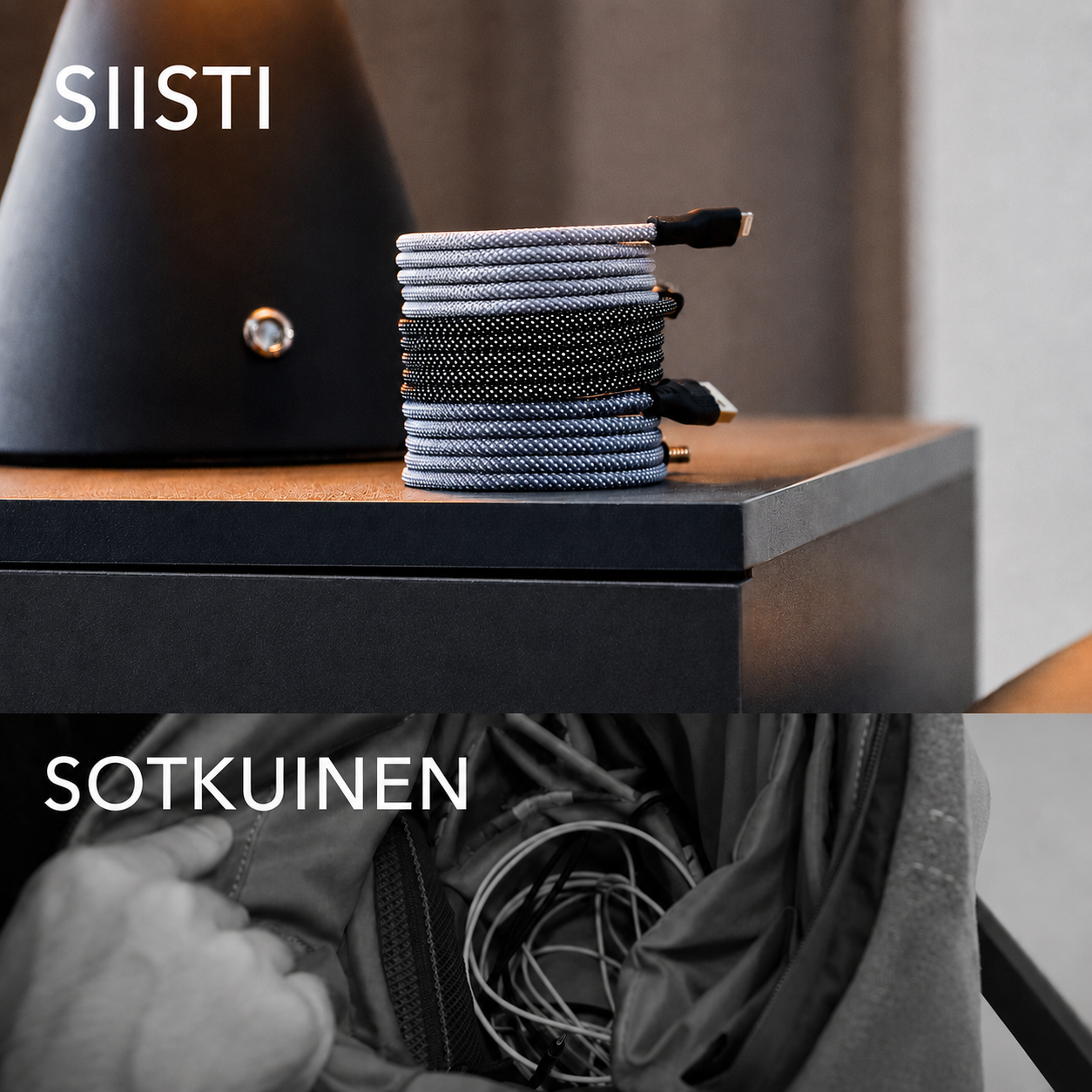 MagCable | Magneettinen Sotkeutumaton Kaapeli