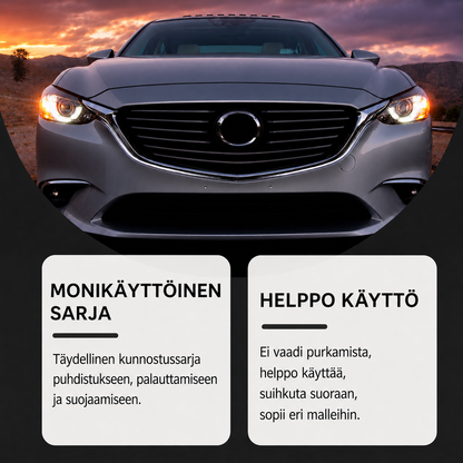 Auton Ajovalojen Kunnostussarja