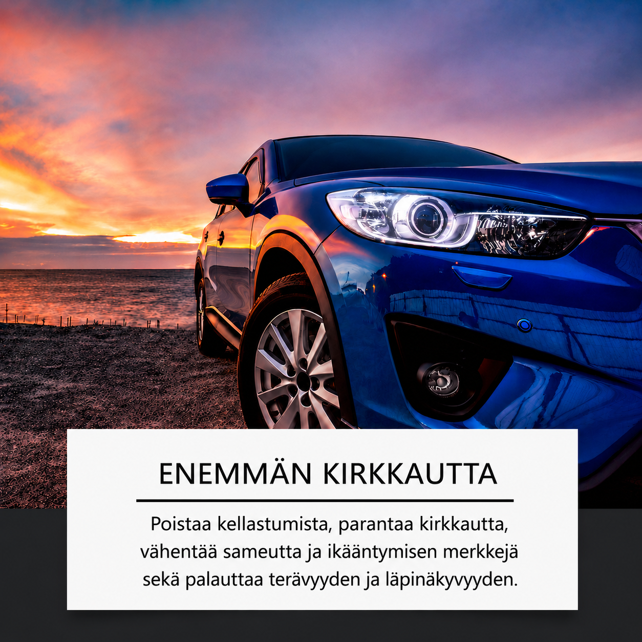 Auton Ajovalojen Kunnostussarja
