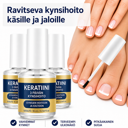 Ravitseva kynsien hoito käsille ja jaloille