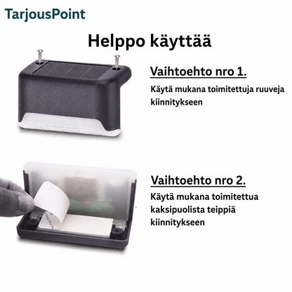 Aurinkoenergialla toimiva ulkovalaisin