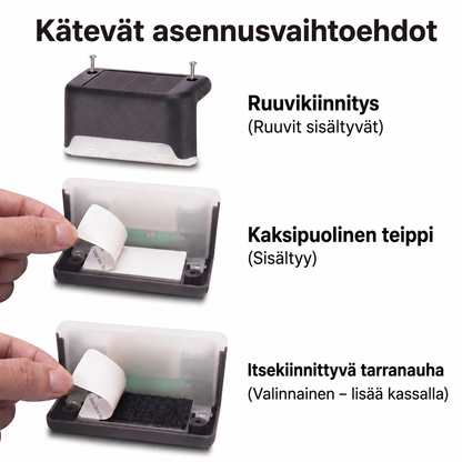 Aurinkoenergialla toimiva ulkovalaisin