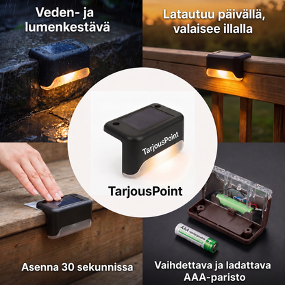 Aurinkoenergialla toimiva ulkovalaisin