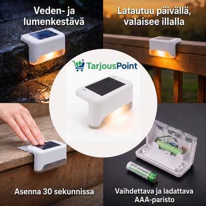 Aurinkoenergialla toimiva ulkovalaisin