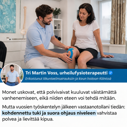 Polvinivelen Korjausteippi - Liiku jälleen luottavaisesti ilman, että sinun tarvitsee jatkuvasti ajatella polveasi