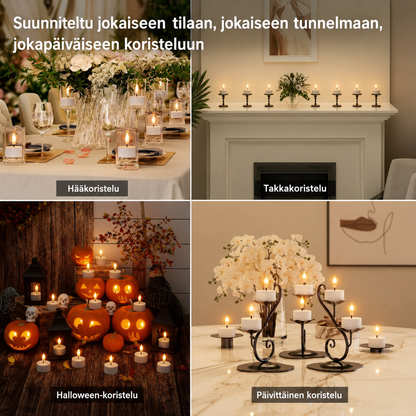 Ladattavat LED-kynttilät