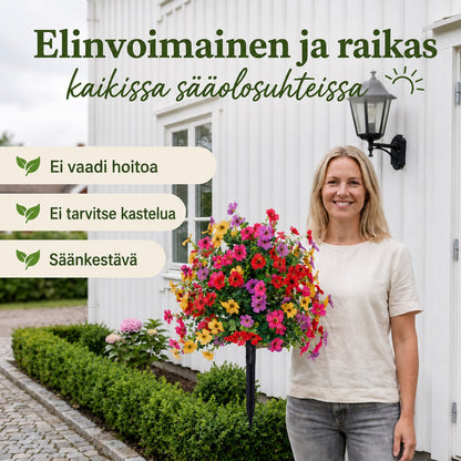 FloraLux - Laadukkaat Tekokukat Sisäänkäynnille ja Terassille