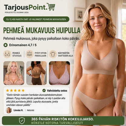 SoftForm-rintaliivit - Luonnollinen muoto ilman kaaritukia tai toppauksia