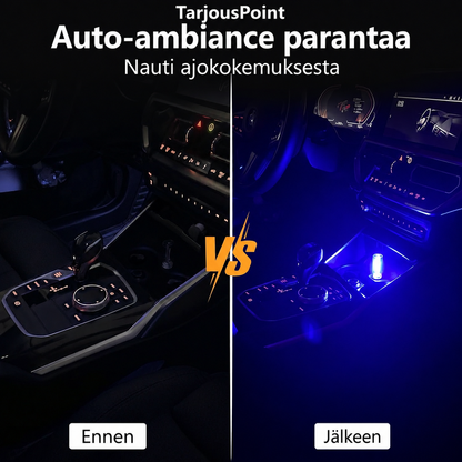 USB-yövalo autoon