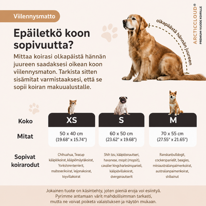 ArcticCloud® - Viilentävä koiran viilennysmatto (1+1 ILMAISEKSI)