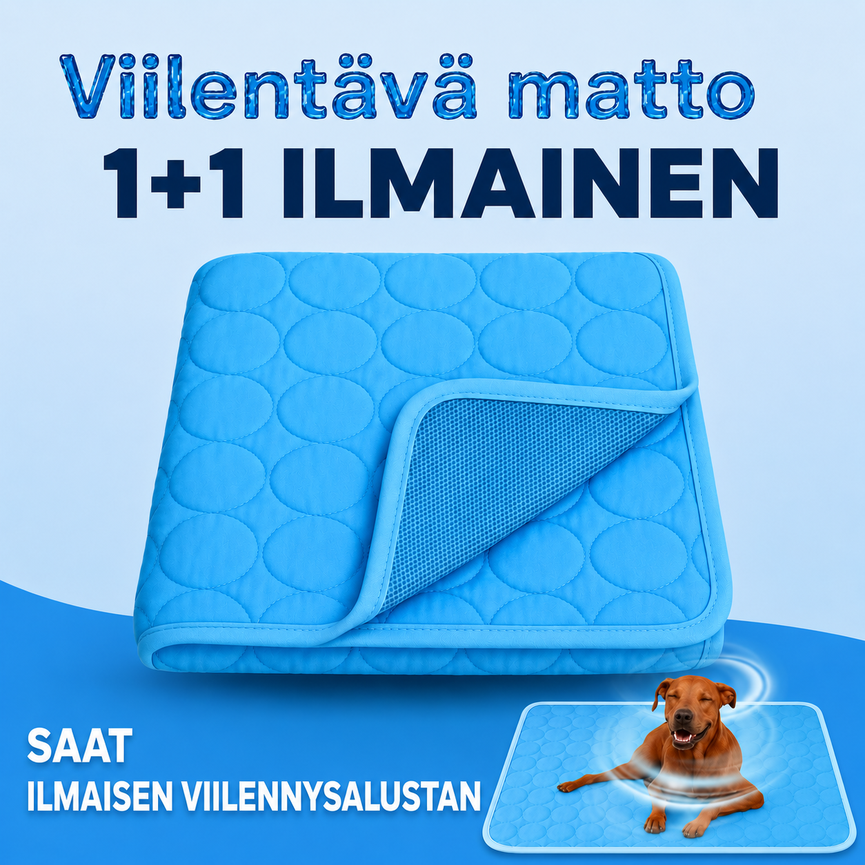 ArcticCloud® - Viilentävä koiran viilennysmatto (1+1 ILMAISEKSI)