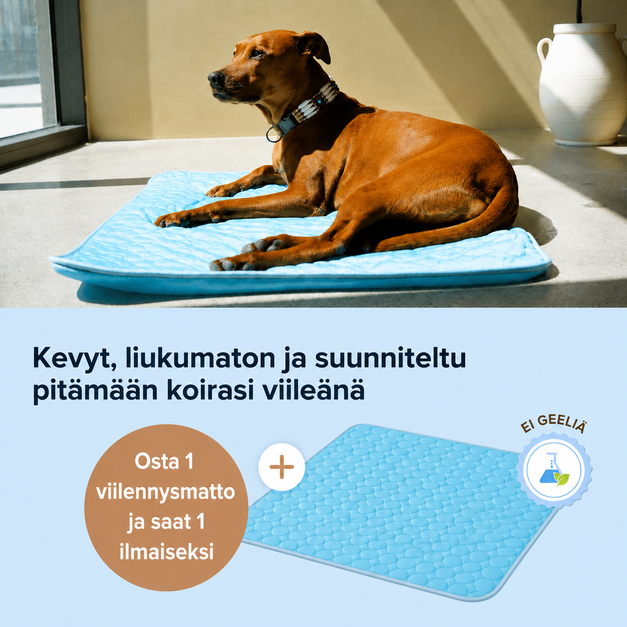 ArcticCloud® - Viilentävä koiran viilennysmatto (1+1 ILMAISEKSI)