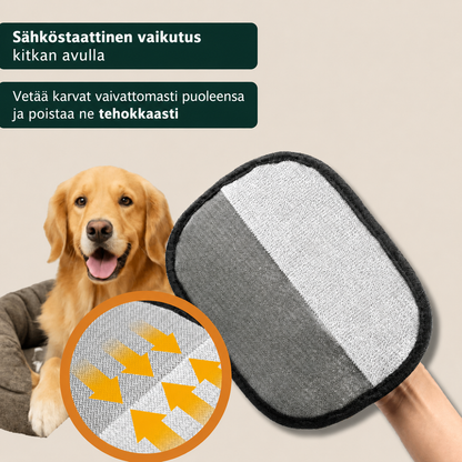 Uudelleenkäytettävä Lemmikkien Karvanpoistaja - 2 Kappaleen Setti