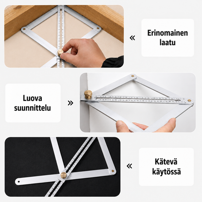 PrecisionRuler Ammattimainen Tarkkuusviivain