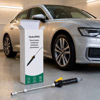 HydroPro - Monikäyttöinen painepesuri autolle ja puutarhaan
