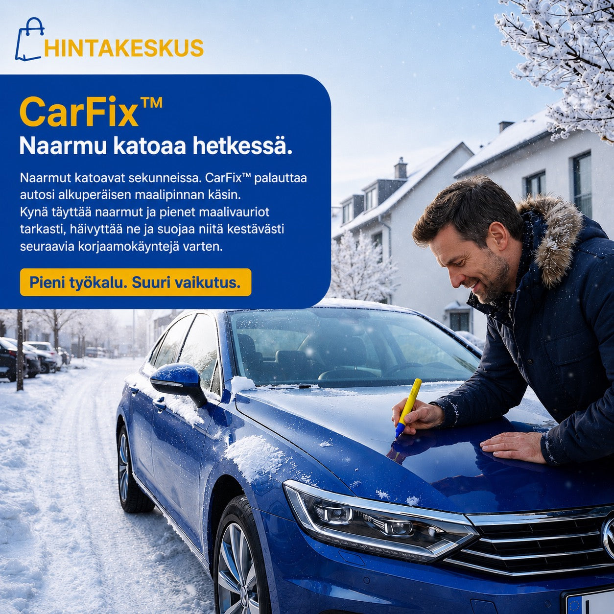 CarFix: Yksi liike ja naarmu on poissa