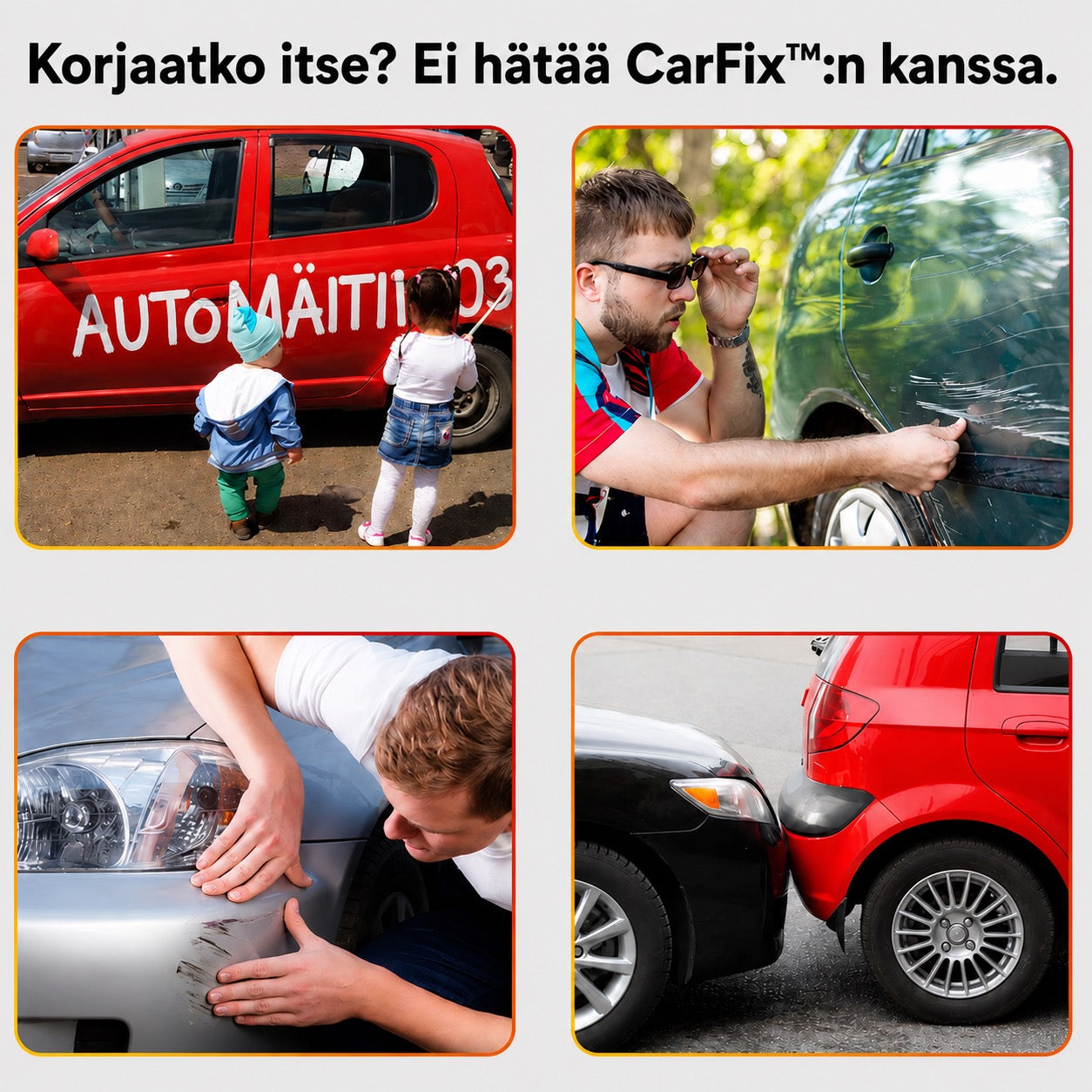 CarFix: Yksi liike ja naarmu on poissa