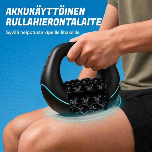 Sähköinen käsihierontarulla – Syvävaikutteinen vaivaushieronta