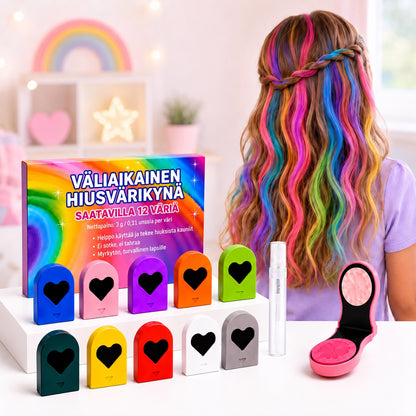 Hiusväriliidut – 12 poispestävää väriä